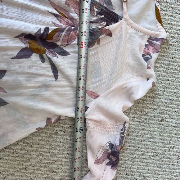 Free People Tree Swing Electric Orchid Floral Oversized Tunic Dress - Picture 11 of 16